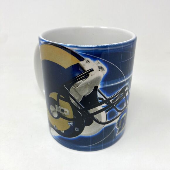 St. Louis Rams Coffee Cup Mug Los Angeles LA Rams NFL Vintage - Picture 3 of 5